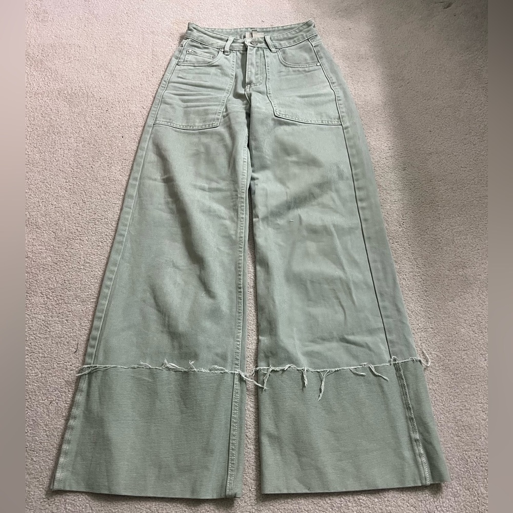Free people milk it flared jeans
